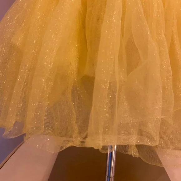 Yellow Tulle Skirt fairy core festival costume 🧚 - Picture 7 of 11